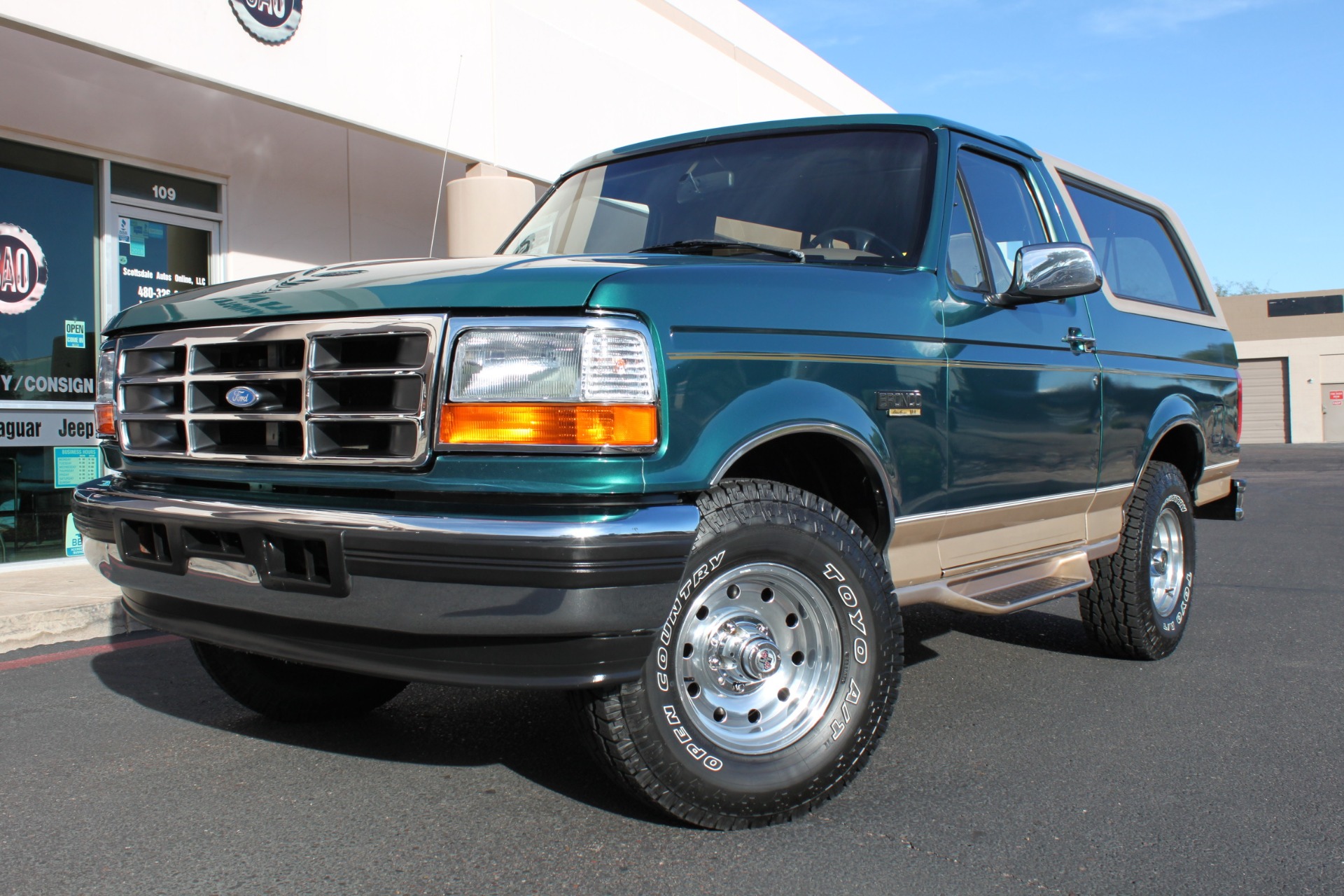 1996 Ford Bronco Eddie Bauer 4x4 Stock P1248 For Sale Near Scottsdale