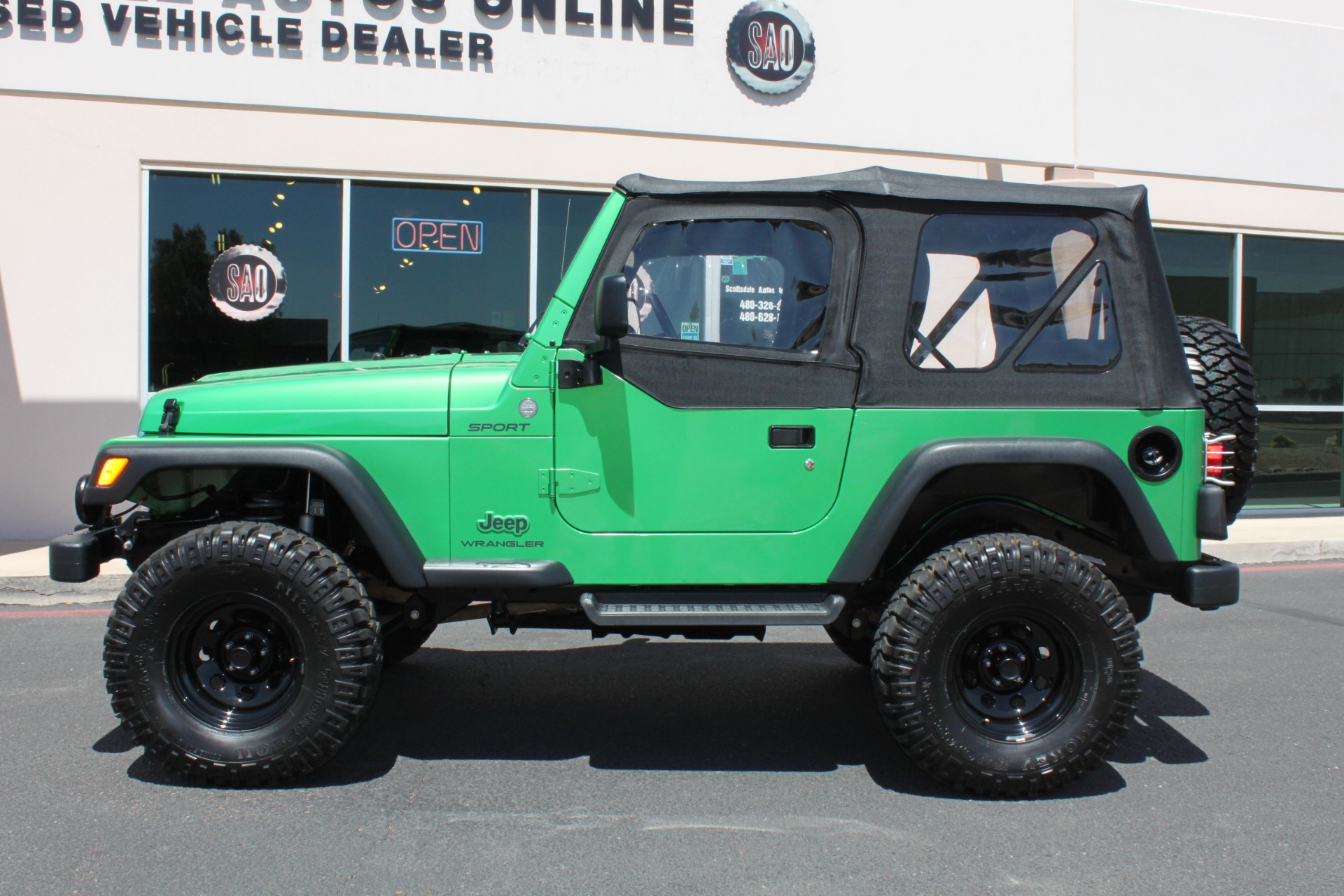 2004 Jeep Wrangler Sport Stock # P1250 for sale near Scottsdale, AZ | AZ  Jeep Dealer