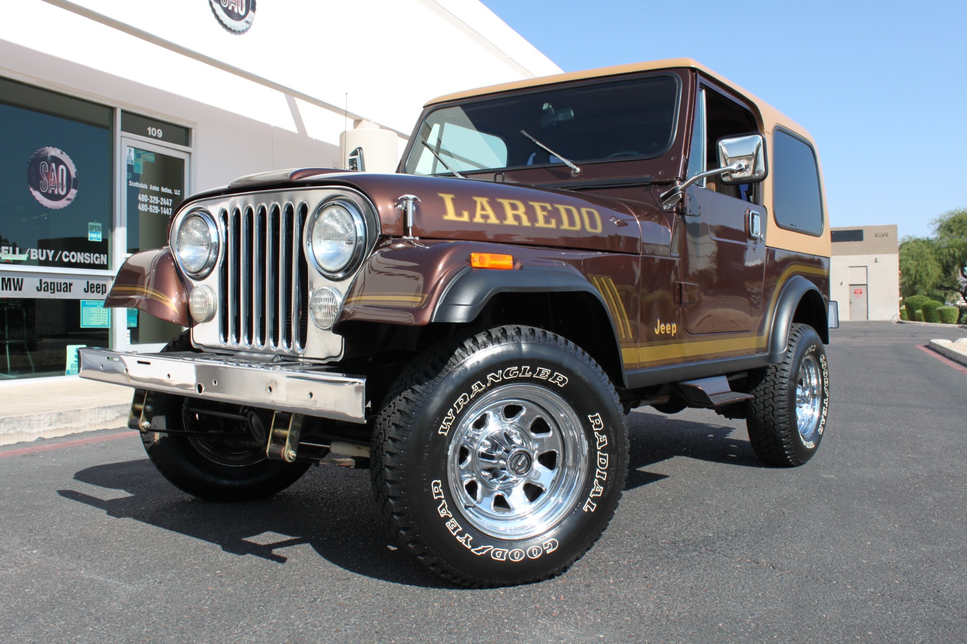 1985 Jeep CJ-7 Laredo 4WD Stock # P1301 for sale near Scottsdale, AZ | AZ  Jeep Dealer