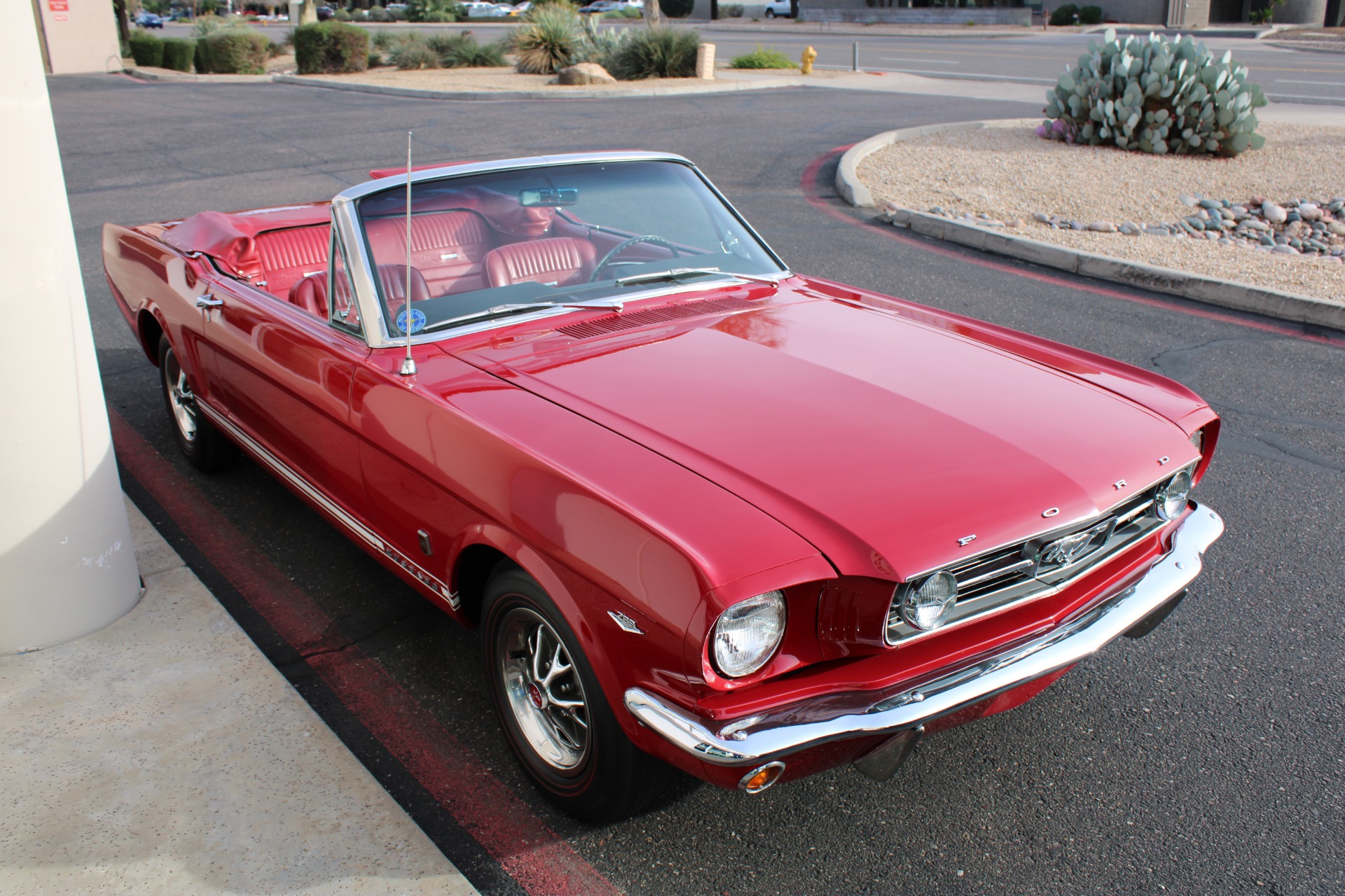 Used-1966-Ford-Mustang-Convertible-289-V8-GT-Clone-Porsche