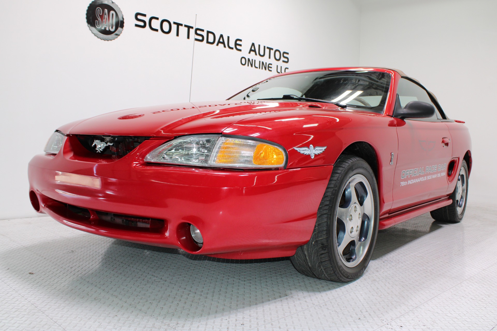 1994 Ford Mustang GT SVT Cobra Indy 500 Pace Car Stock C1994GK for