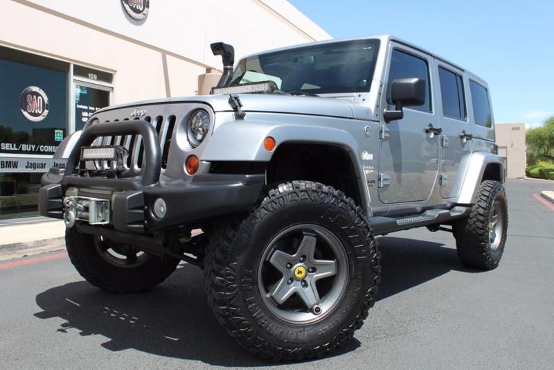 2013 Jeep Wrangler Unlimited Sahara 4x4 Modified Stock
