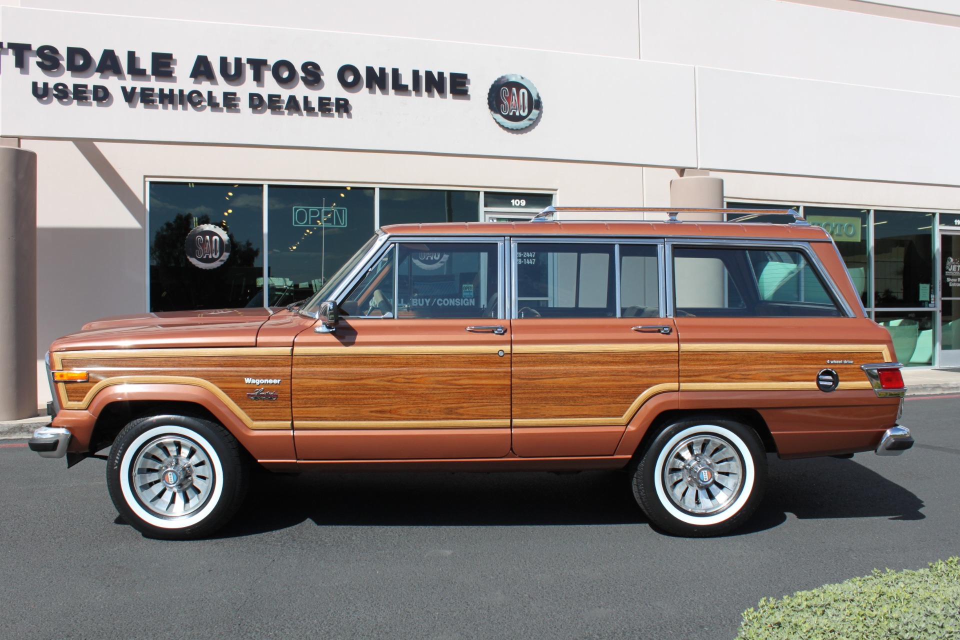 1982 Jeep Wagoneer Limited 4WD Stock P1192 for sale near Scottsdale