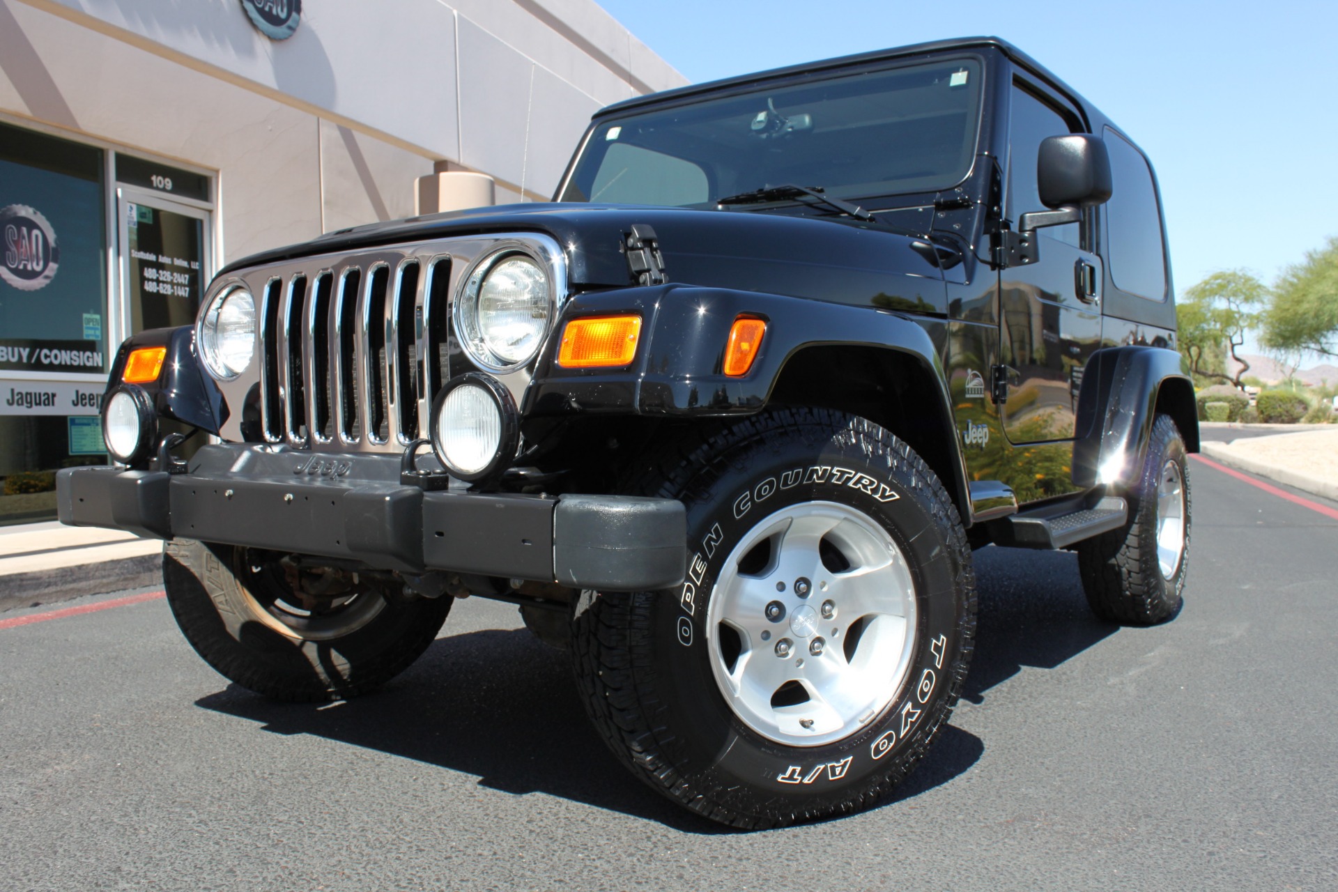 2003 Jeep Wrangler Sahara Stock # P1197 for sale near Scottsdale, AZ | AZ  Jeep Dealer