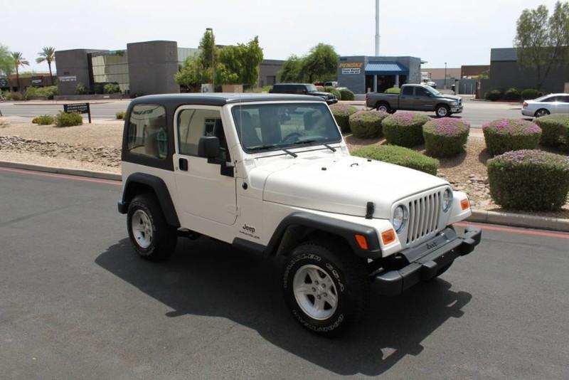 2004 Jeep Wrangler X 4X4 Hard Top  Liter Inline 6 Cyl Stock # P1202 for  sale near Scottsdale, AZ | AZ Jeep Dealer