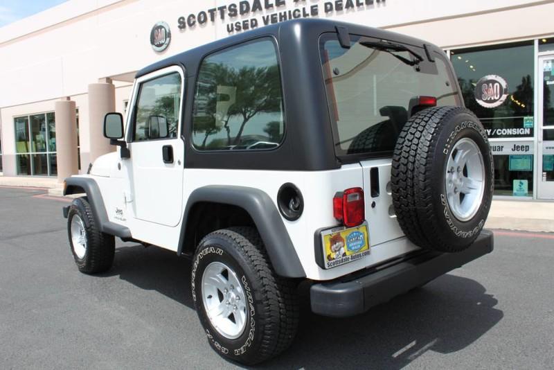 2004 Jeep Wrangler X 4X4 Hard Top  Liter Inline 6 Cyl Stock # P1202 for  sale near Scottsdale, AZ | AZ Jeep Dealer