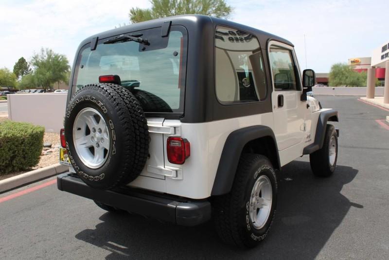 2004 Jeep Wrangler X 4X4 Hard Top  Liter Inline 6 Cyl Stock # P1202 for  sale near Scottsdale, AZ | AZ Jeep Dealer