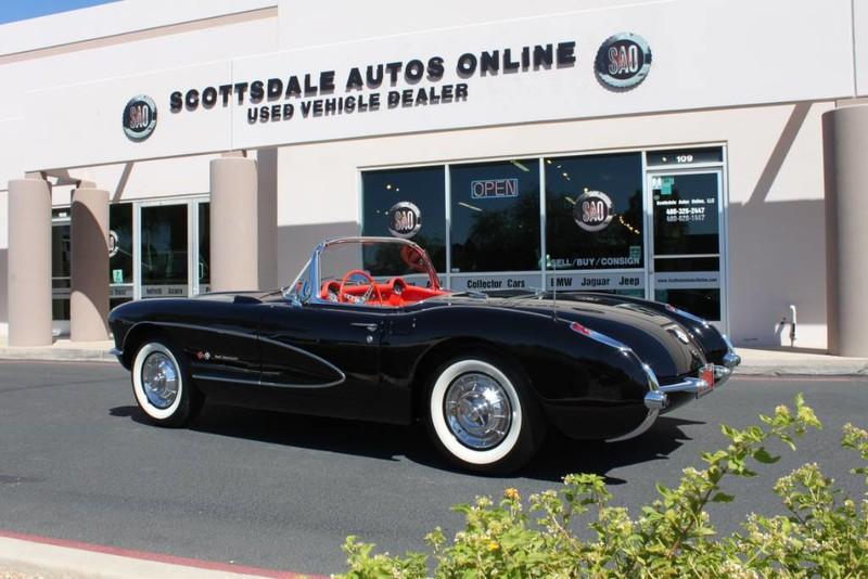 Used-1957-Chevrolet-Corvette-Roadster-283-CI-/-283-HP-Fuel-Injection-Classic