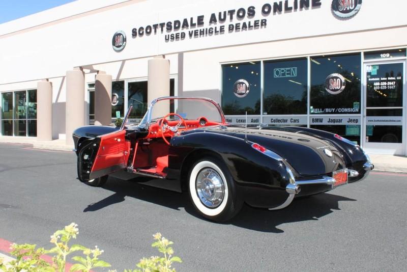 Used-1957-Chevrolet-Corvette-Roadster-283-CI-/-283-HP-Fuel-Injection-Mercedes-Benz