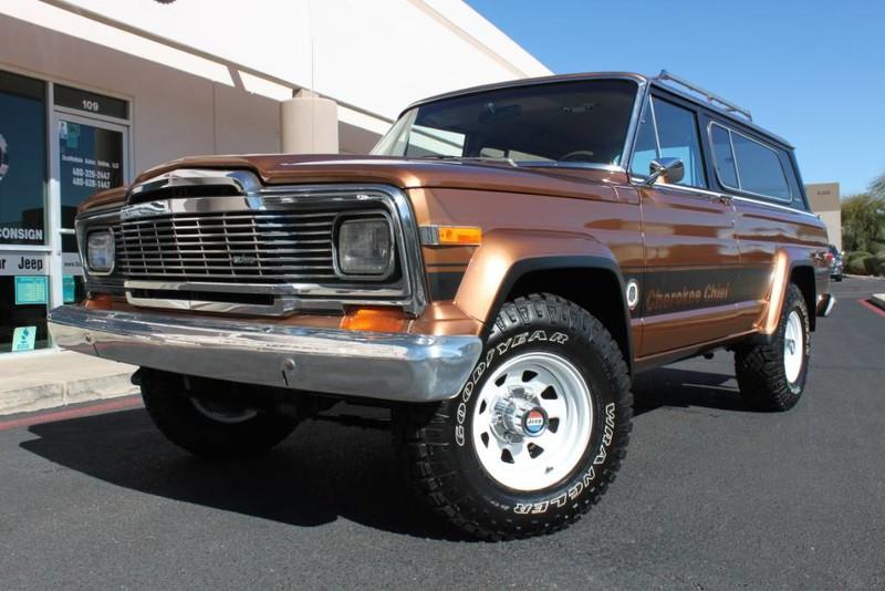 hengel voor de hand liggend Uitdrukkelijk 1979 Jeep Cherokee Chief 4X4 Levi's Edition Stock # P1220 for sale near  Scottsdale, AZ | AZ Jeep Dealer